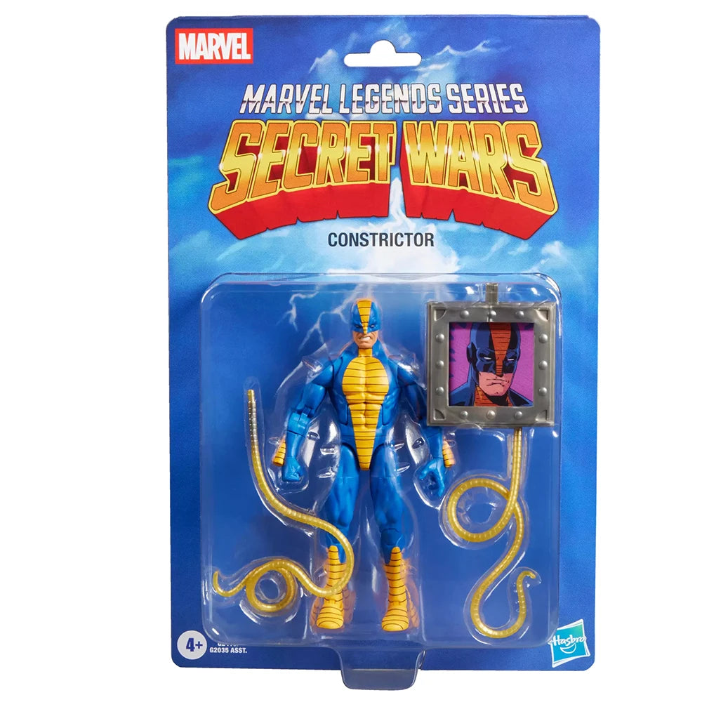 Original NEW Hasbro Marvel Legends Series Secret Wars Constrictor 15cm Collectible Anime Action Figure Model Toys