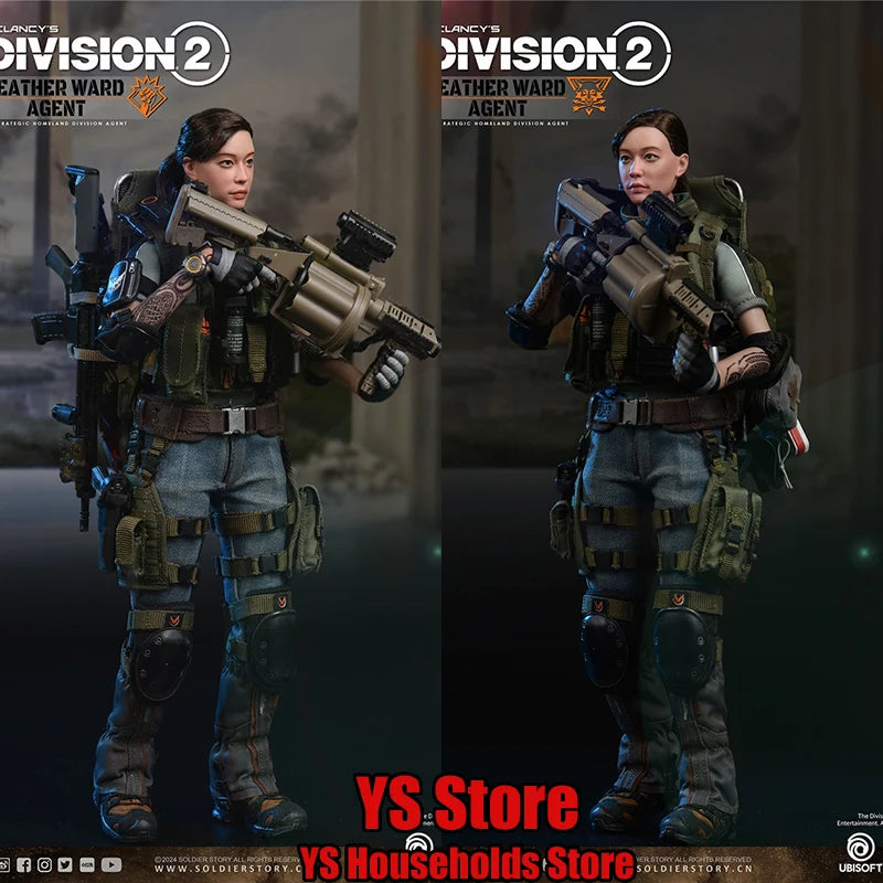SoldierStory SSG009 1/6 Heather Ward Female Agent Action Figure Adventure Action Game Delicate 12" Female Soldeir Model Gifts