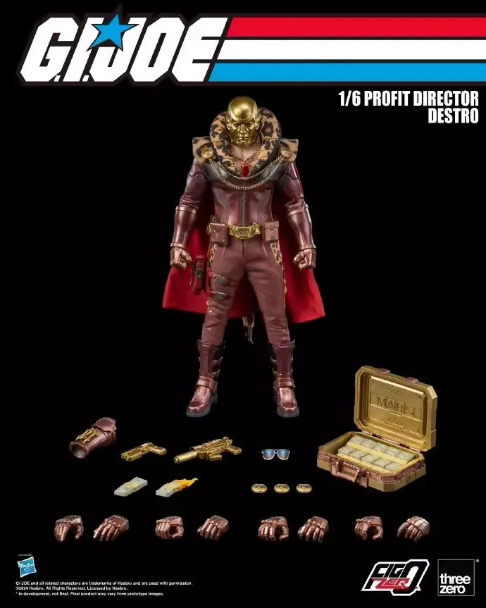 Threezero 3A 3Z0738 1/6 Soldier Special Forces Destro Gold Version Full Set 12'' Action Figure Model Toy In Stock