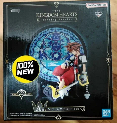BANDAI Ichiban Kuji Kingdom Hearts Axel&Roxas Second Memory Figure Prize Action Figure Model Desktop Decoration