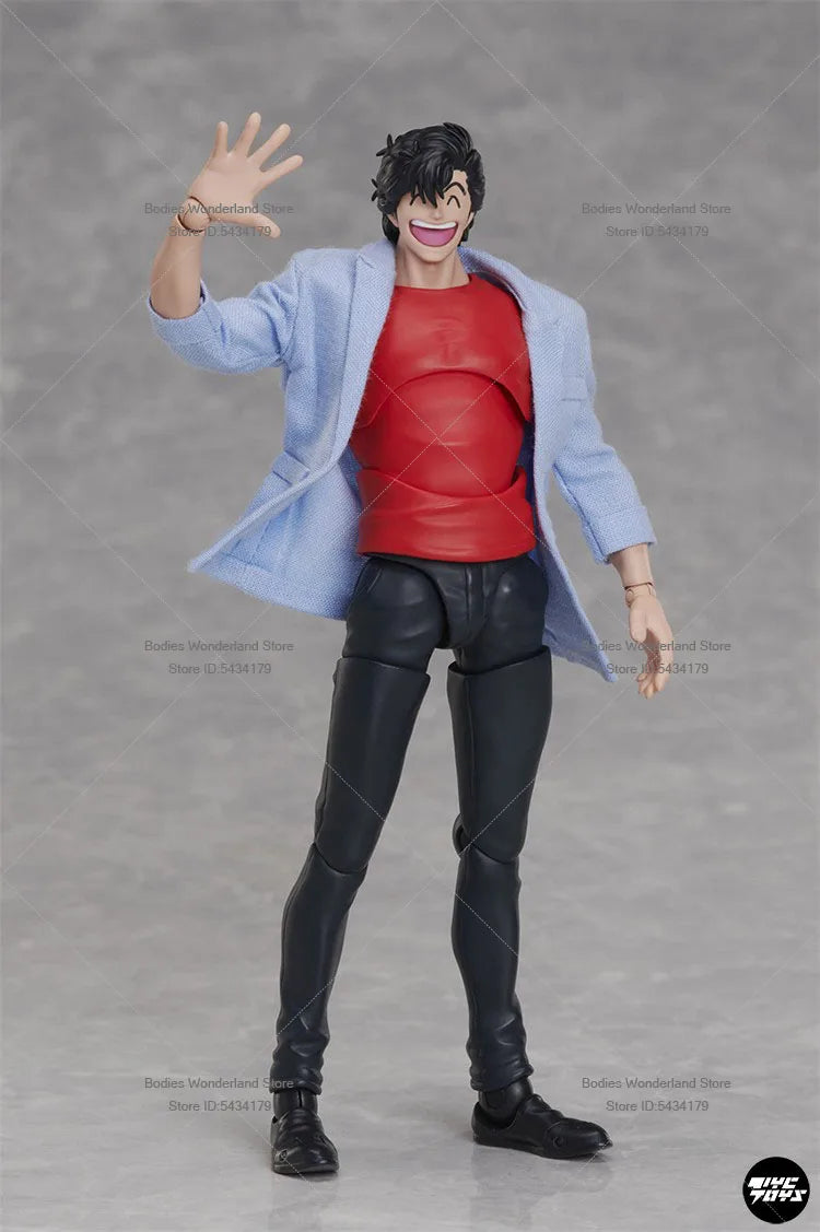In Stock GSC BUZZMOD 1/12 Scale Theater Version Ryo Saeba Japanese Anime Figure 15.5cm Action Figure Doll Toys Collection