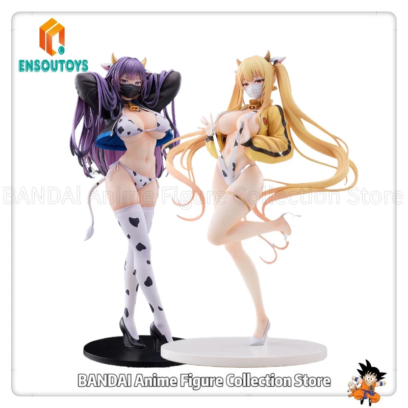 Original ENSOUTOYS Yuna/Sayuri Dairy Cow Ver. Limited Edition Toys Collection Model Ornaments Birthday Gifts
