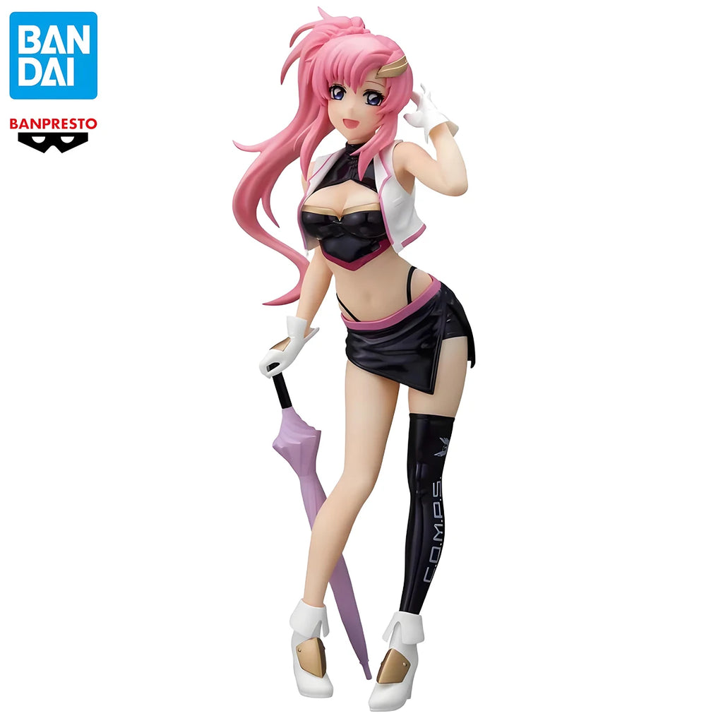 In Stock Original Bandai BANPRESTO MOBILE SUIT GUNDAM SEED FREEDOM GLITTER&GLAMOURS LACUS CLYNE Racing Ver Anime Figure Toy Gift
