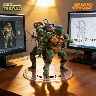 In Stock Ninja Turtles Teenage Mutant Ninja Turtles Raphael Leonardo Teenage Mutant Ninja Turtles 1/12 Action Figure