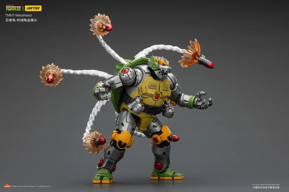 JOYTOY TMNT-Metalhead Action Figure Doll Model Gift Decoration Collection