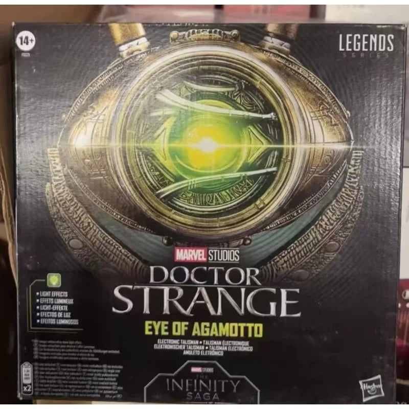 Original Hasbro Marvel Legends Series DOCTOR STRANGE EYE OF AGAMOTTO Anime Figure Model Collection Toy