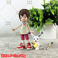 Аниме Digimon Adventure Series Комплект герои Taiyi Ancient Beast Екшън Кукла PVC Колекция Модел Играчка Карикатура Кукла Подарък