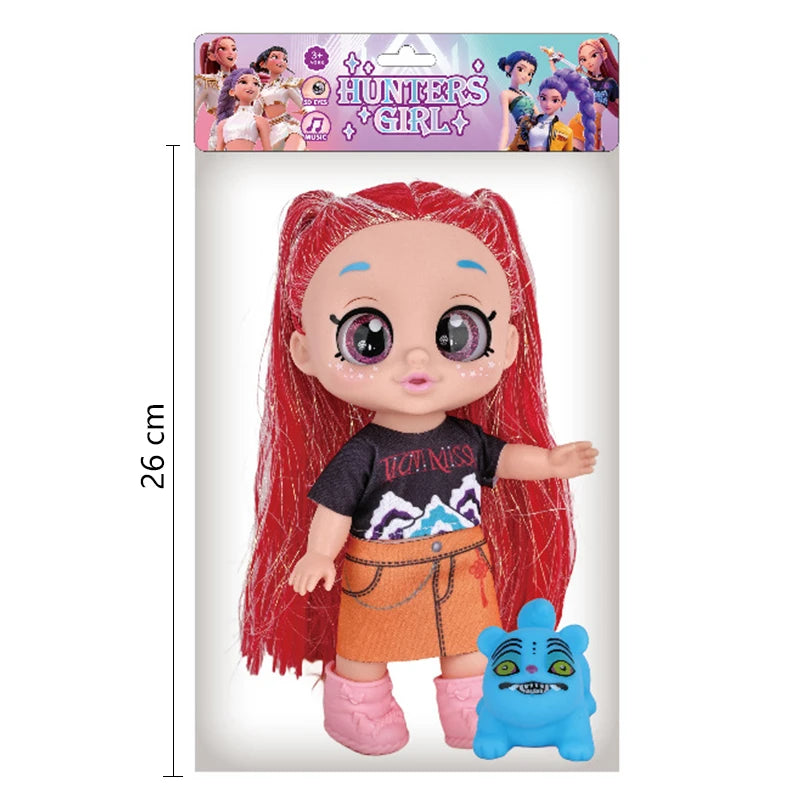 New Cute Kpop Demon Hunters Figure Model Toy Pvc Cartoon Gaming Peripherals Desk Decoration Collection Figures Model Toyfor Kid