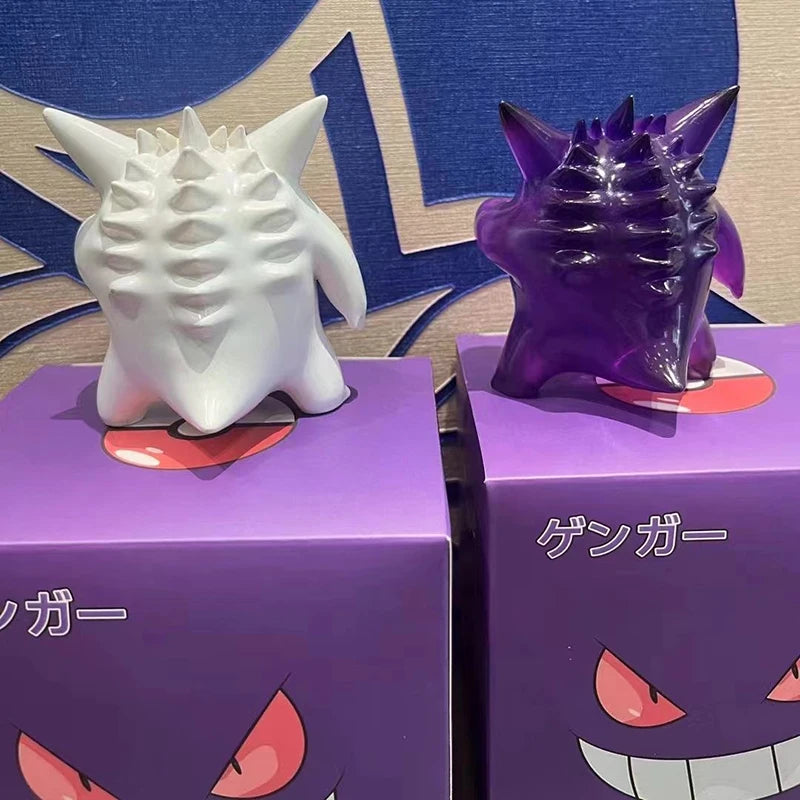 Lovely Anime Pokemon Gengar Figure Transparent Model Kawaii PVC Action Toy Room Ornament Collection Perfect Gift Ideal for Fans