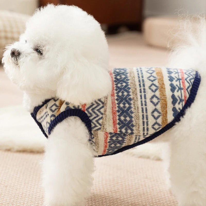 Cotton Dog Clothes Small Dogs Winter Dog Coat Luxury Warm Clothing Chihuahua Bichon Apparels with D-Ring Thicken Dog Jacket Vest