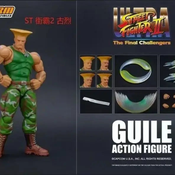 Ultra Street Fighter Ken Masters Action Figure Storm Toys Usfii: The Final Challengers Figure Movable Collection Model Toys Gift