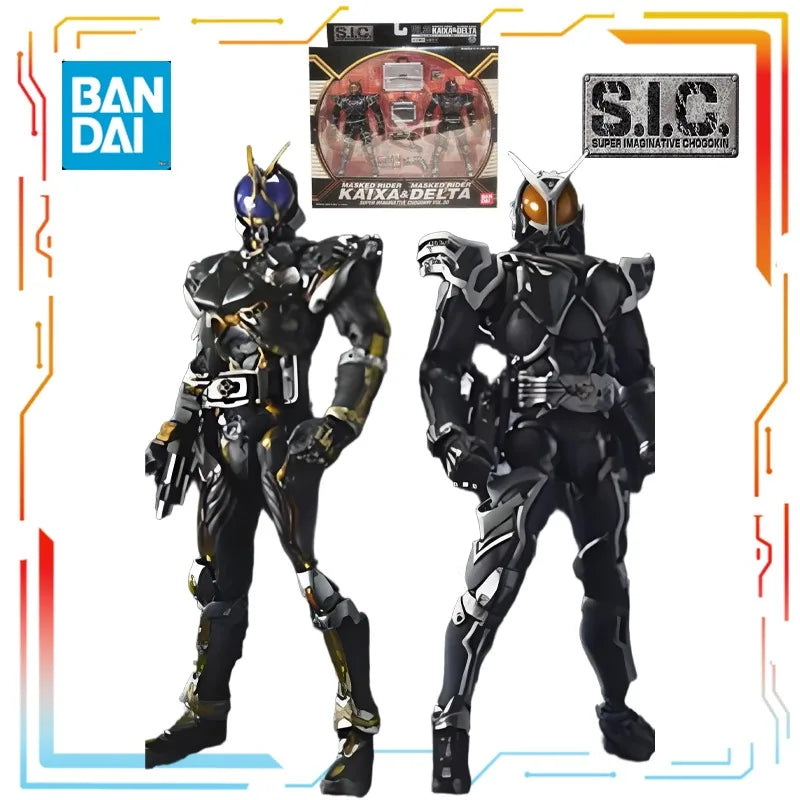 Bandai Original S. I.C. Finished Product Movable Exquisite Doll Series Kamen Rider 555 Anime Toys Model Festival Gift for Boys