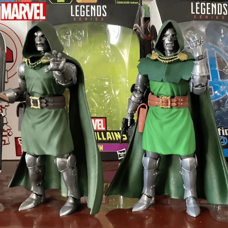 Marvel Vintage Collection Dr. Doom 15CM Ретро екшън комикс фигурка Хубава колекционерска американска шест инчова подвижна кукла Модел играчки
