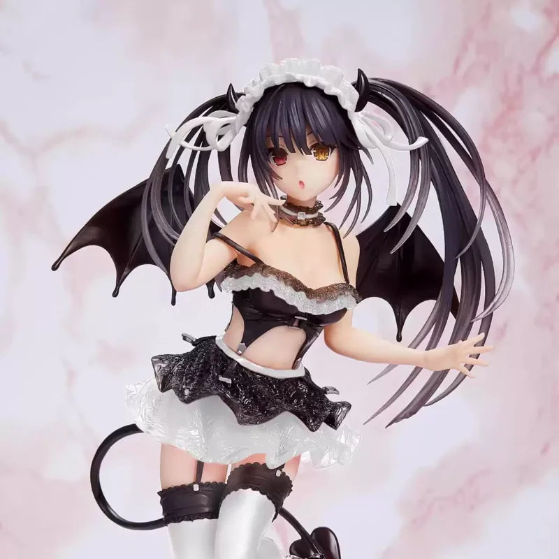 In Stock Original TAITO Date A Live Tokisaki Kurumi Little Devil Anime Figure Desktop Ornaments Model Collection Model Doll