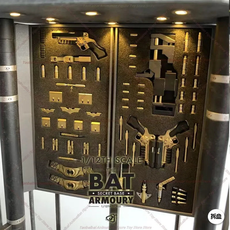 In Stock 2goodco 1/12 Batman Gnaku INART Bell Dark Knight Rises Scene Model Toys Collection Gifts