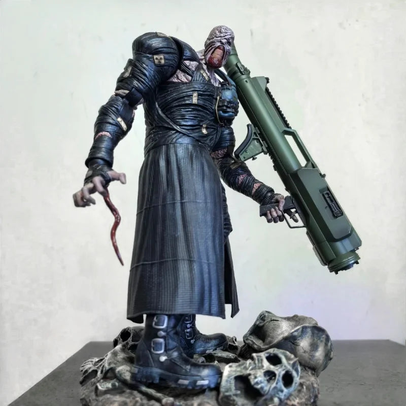 1/12 Patriot Resident Evl Nemesis-T Type Big Boss Action Figure Biohazard Original Game Collection Pvc Movable Model Toys Gift