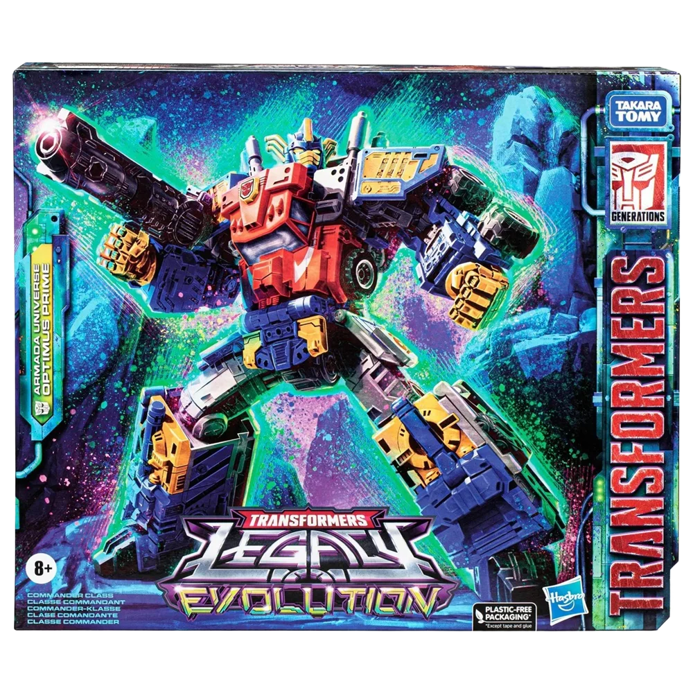 TAKARA TOMY Transformers Toys Legacy Evolution Commander Armada Universe Optimus Prime Toy 7.5-inch Action Figure Gift F6160