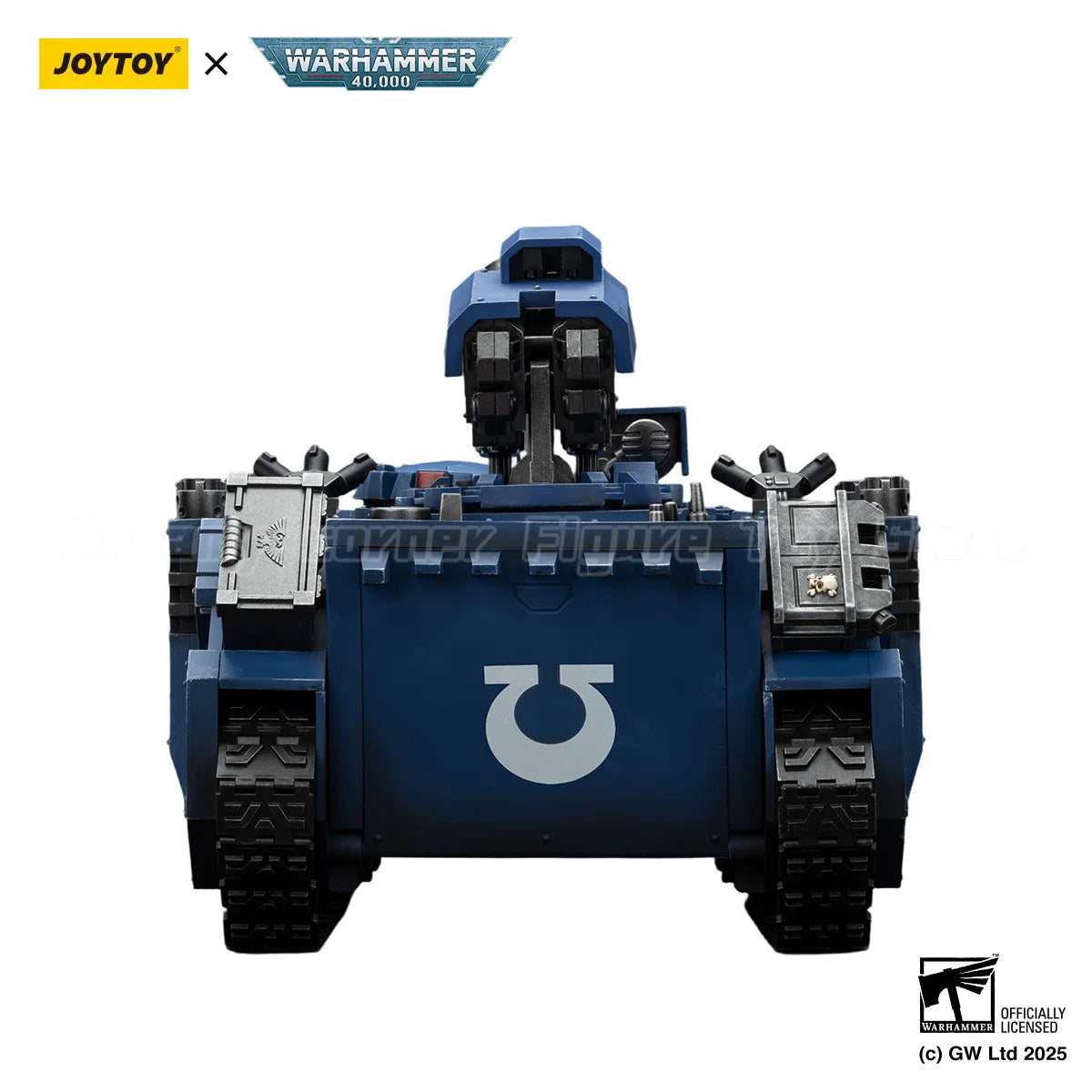 【24 Hours Delivery】JOYTOY Warhammer 40K Ultramarines Razorback with Twin Lascannon 1/18Anime Figure Model
