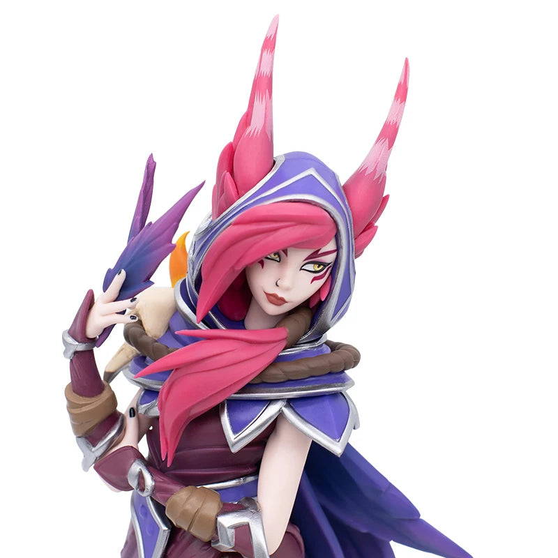 LOL Xayah Rakan Figur Skulptur Sammlerstück Spiel Figur Ornament