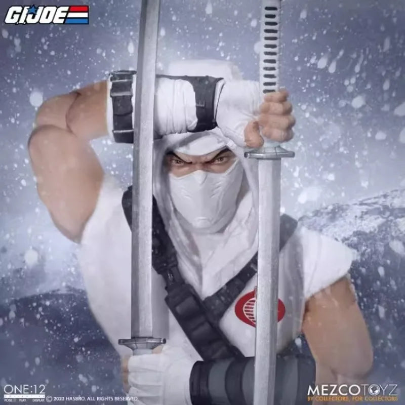 Mezco Original Special Forces GIJOE White Ghost Luxury Edition 1/12 6-inch Joint Movable Doll Model Toy Gift Collection in Stock