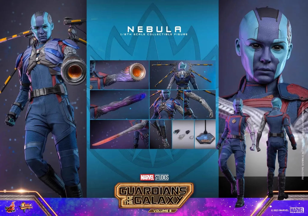 Hot Toys 1/6 Nebula Mms714 Guardians Of The Galaxy Vol. 3 Nebula (2.0) Anime Figure Collection Model Christmas Toy