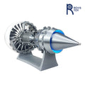 TR 900 Complete Turbofan Model 100 Plus Parts With Display Case Limited Edition For Serious Collectors