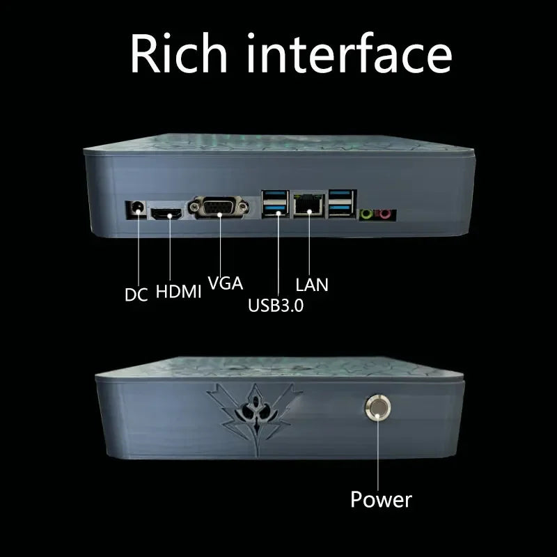 99999+Gamebox AK1 I5-6600 Windows11 and Batocera CPU I5-6600 2TB Games System Support PS2/PS3/WII/SS/GAMECUBE/Xbox Game Console