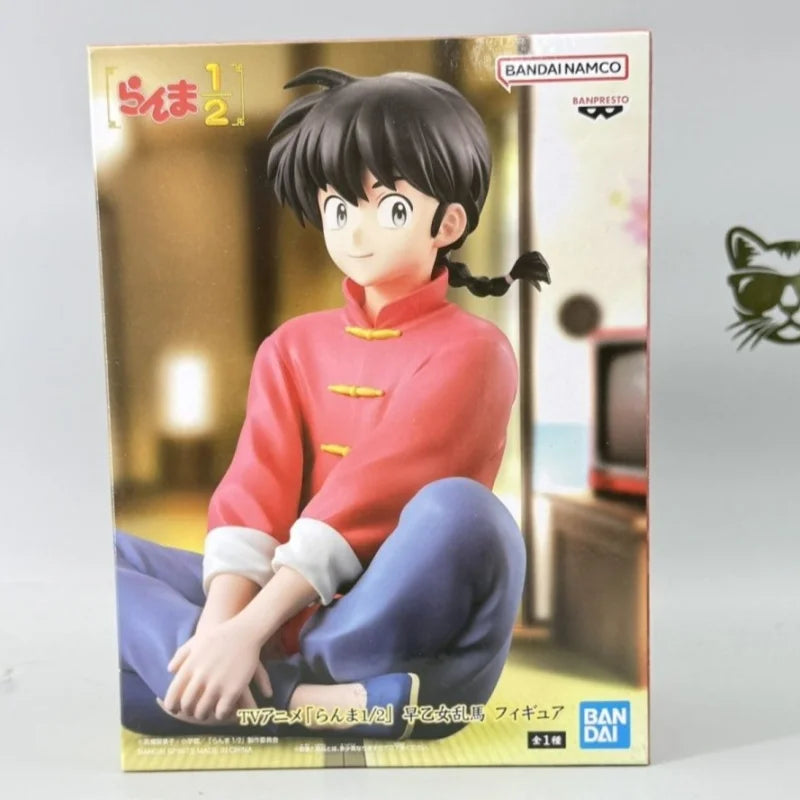Original 13-18cm Ranma Nibun-No-Ichi  1/2 Ranma Tendou Akane Shampoo Animation Anime Figure Model Desktop Decoration Toys
