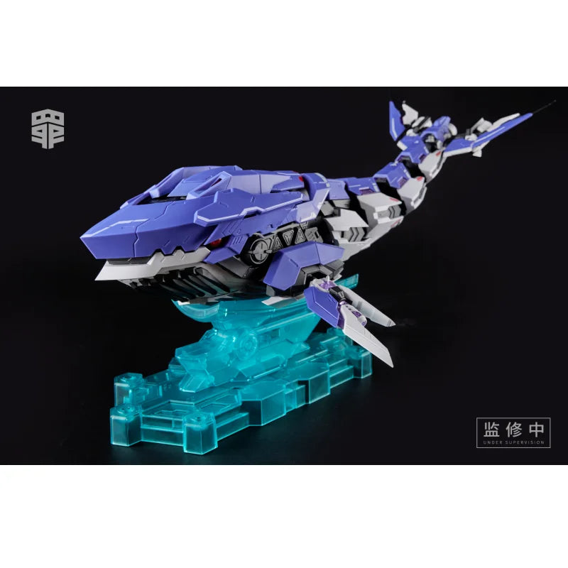 Soul Girl, Seven Sins Series, Greedy 1:10 Assembly Shark Machine Girl, Giant Whale, Devil Fish