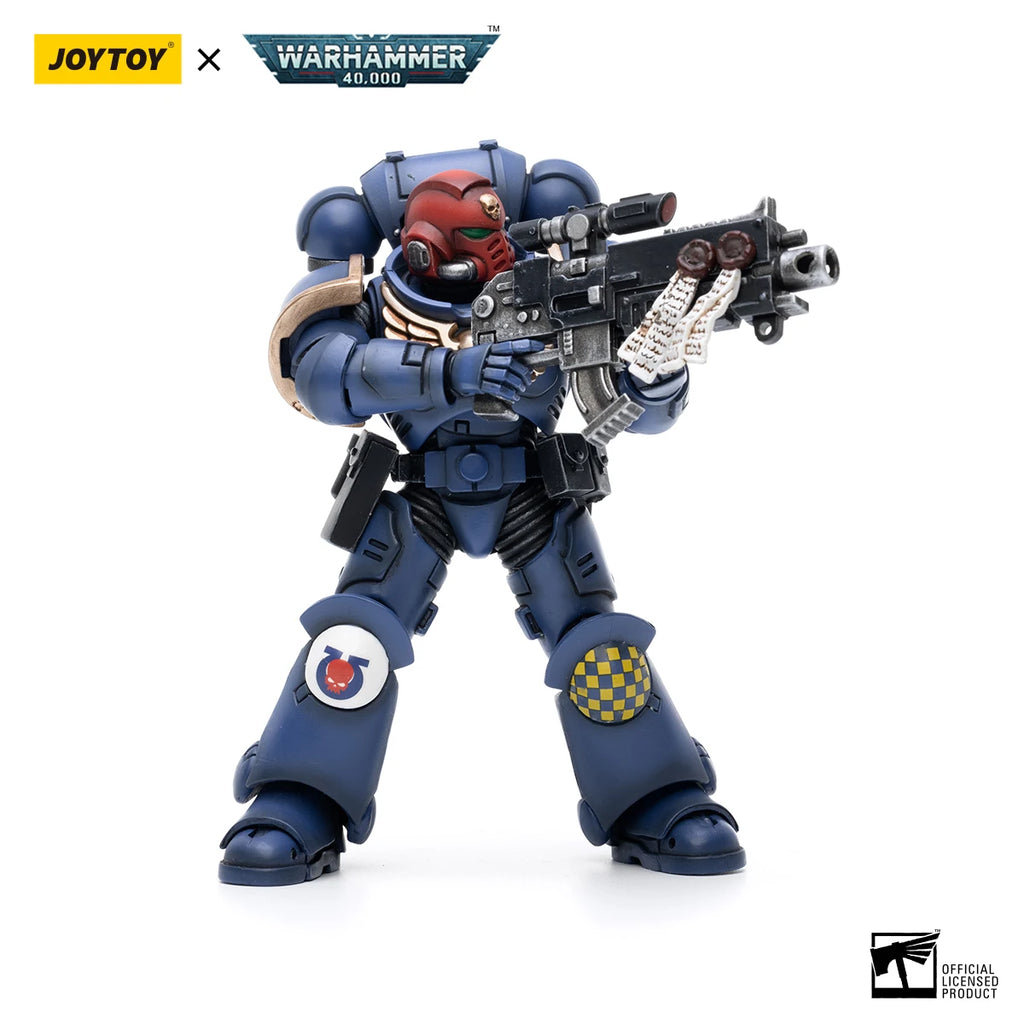 JOYTOY 1/18 Action Figure Warhammer 40K Ultramarines Heroes of The Chapter  Model Toy Gifts