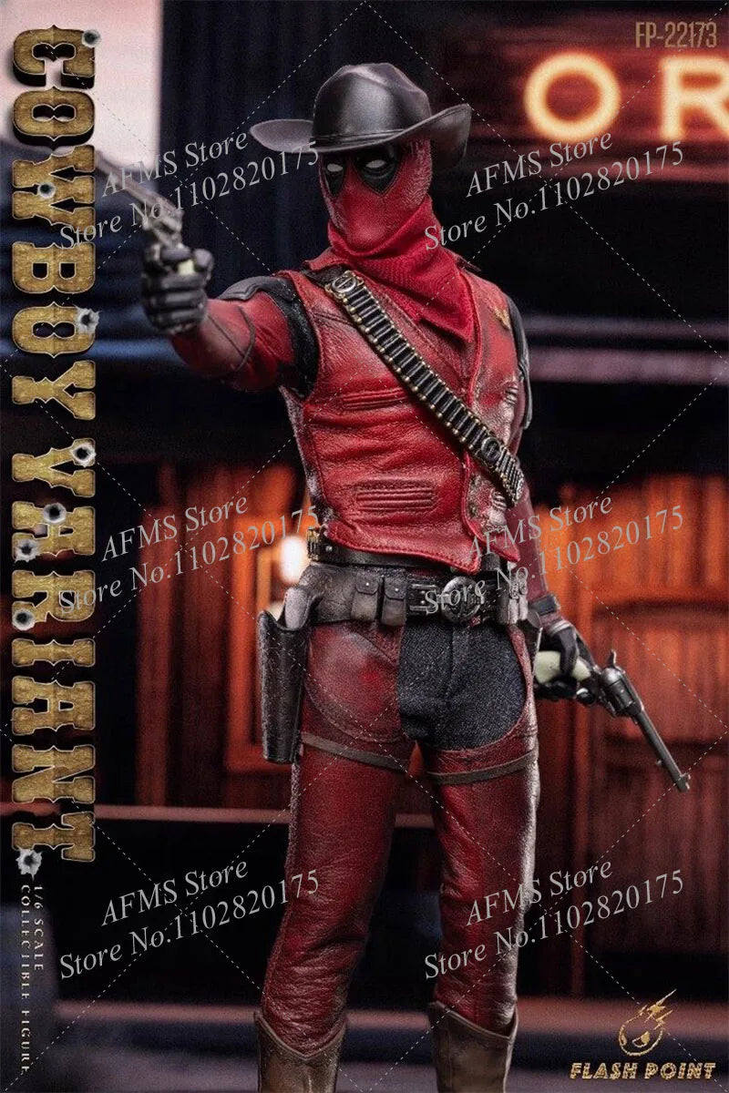 FP-22173 1/6 Scale Collectible Figure Cowboy Variant Deadpool‌ Full Set 12Inch Action Figure Men Soldier Model Toys Doll