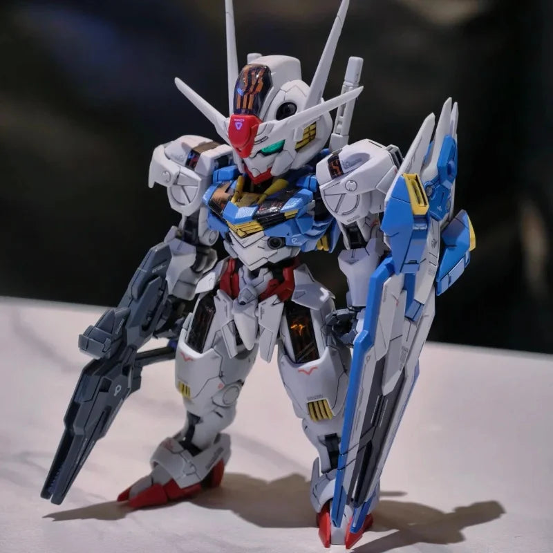 SUPA MGSD Aerial SD Q-Version Action Figure Mecha Warrior High Detail Detachable Parts Assembly Model Toy Collectible GK Gifts