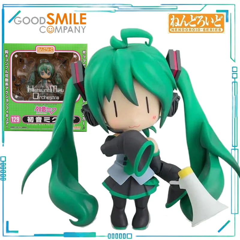 GSC Genuine Nendoroid Clay Man Series Ordinary Version NO.129 No.1940 Hatsune Miku Super Clay Model Toys Exquisite Toys Collect