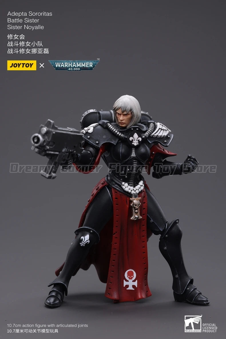 【In Stock】JOYTOY Warhammer 40K Adepta Sororitas Battle Sister 5PCS 1/18 Action Figure Model Toys
