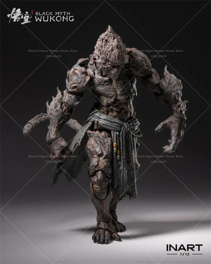 Hot Sales INART 1/12 Scale Descendant of the Spirit Stone Monkey King 6-inch Full Set Action Figure Soldier Height About 20CM
