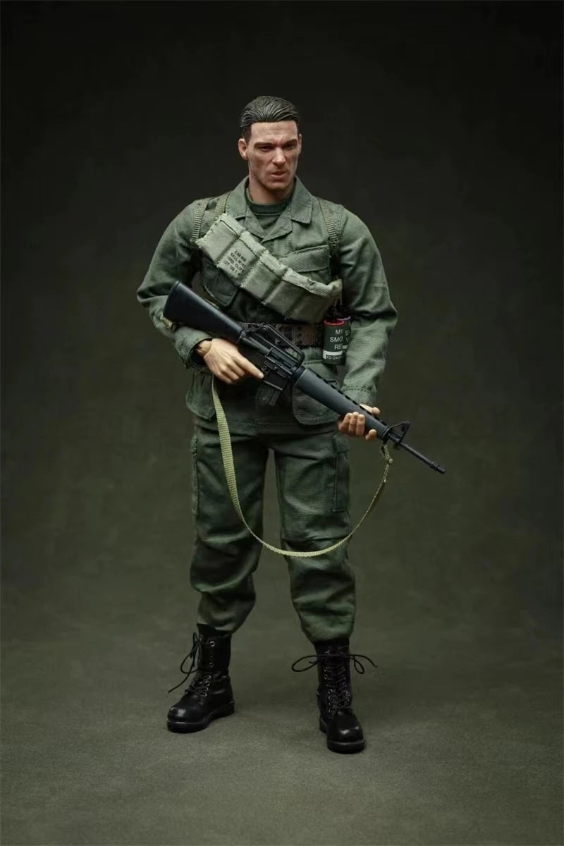 【MT】Original WHOHO TOYS Vietnam War Male Soldier 1/6 Action Doll Model Toy Gift