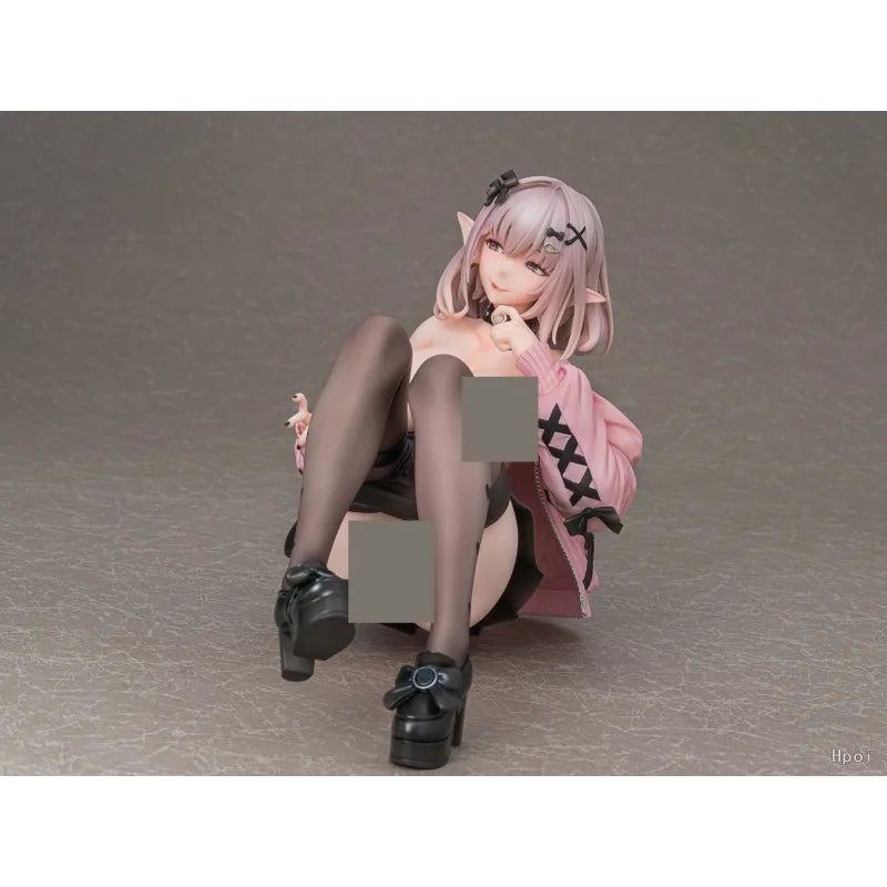 In Stock Vibrastar Jirai Kei Fashion Elf Luna No Bonus 1/6 15.2cm Anime Figures Toys Model Desktop Gift Collection Ornaments