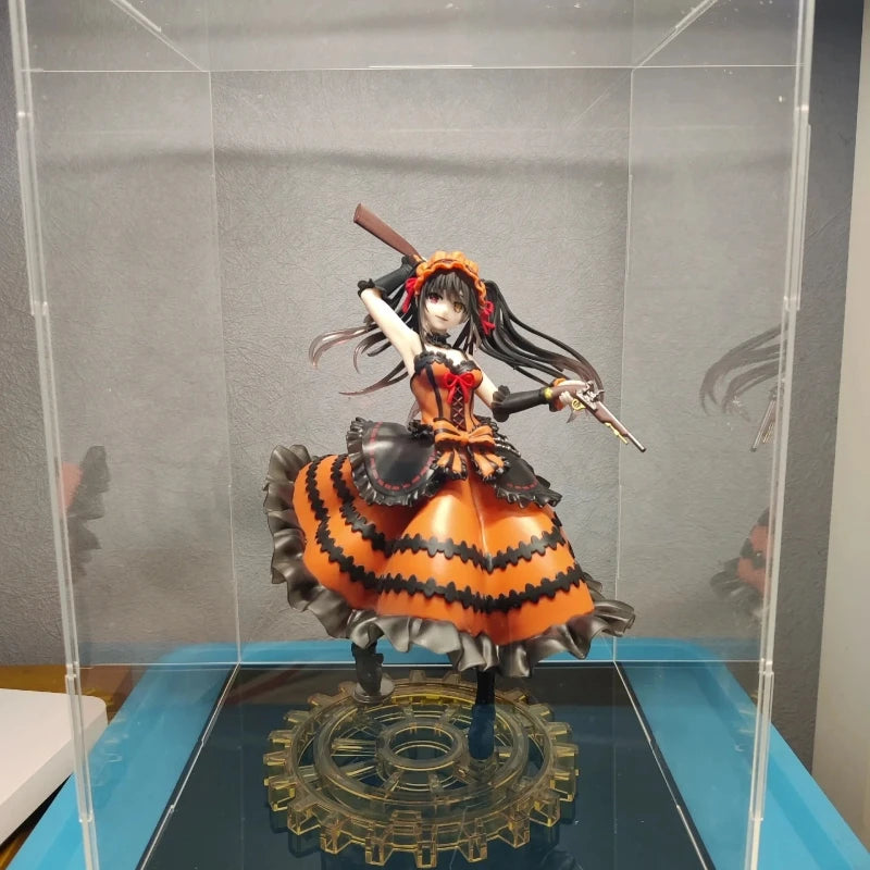 Auf Lager DATE A LIVE Tokisaki Kurumi Actionfigur Tide Decoration PVC Modell Spielzeug Sammlerstück Tischdekoration Weihnachtsgeschenke