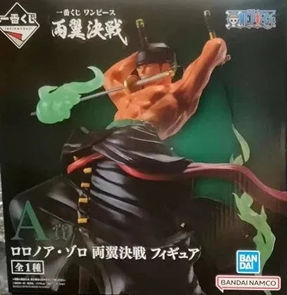 BANDAI Ichiban Kuji One Piece Battle of Both Wings Roronoa Zoro King Sanji Queen Anime Figures Model Collection Toys Gifts