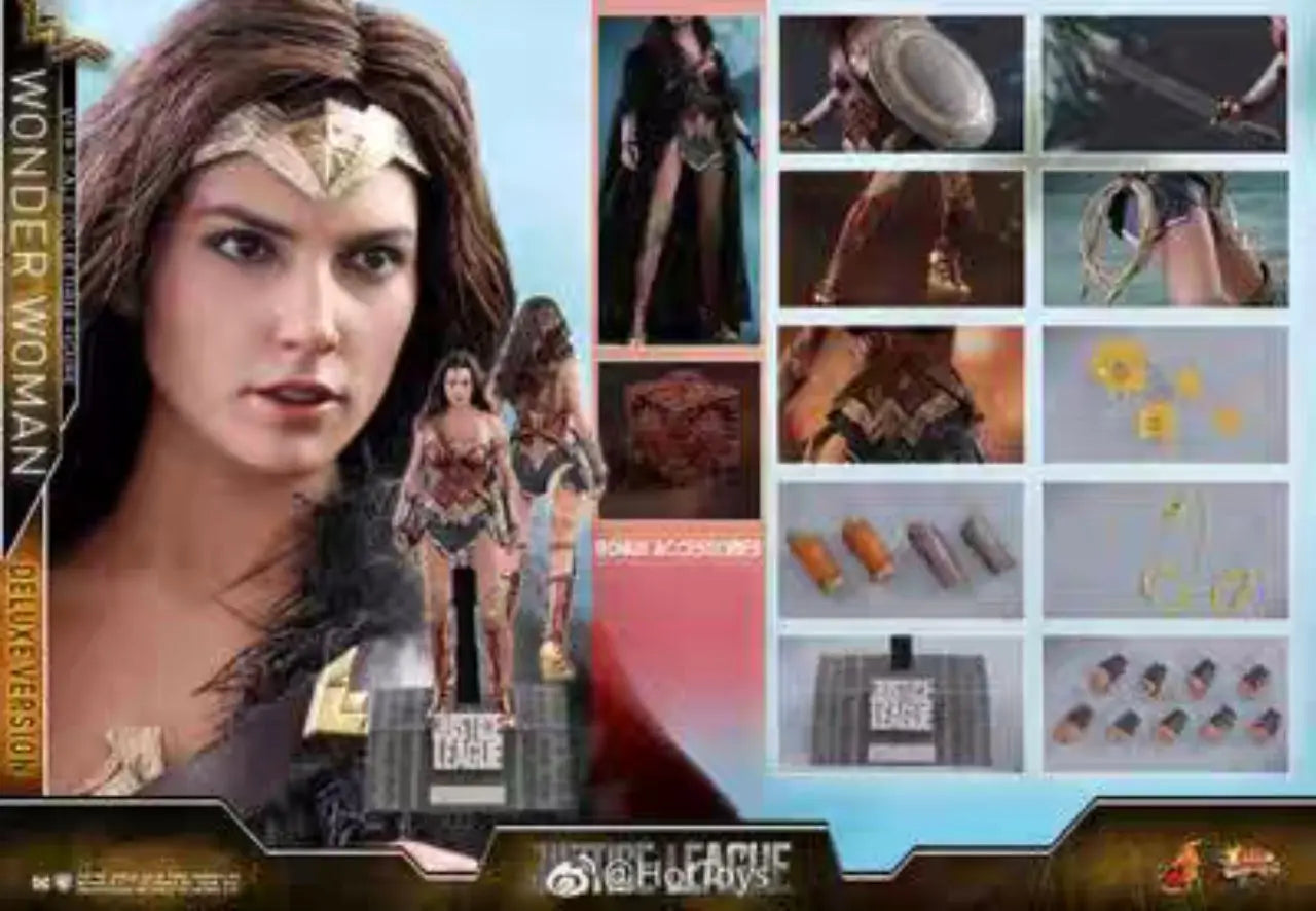 100% Original HOTTOYS HT MMS359 BVS WONDER WOMAN In Stock Anime Collection Figures Model Toys