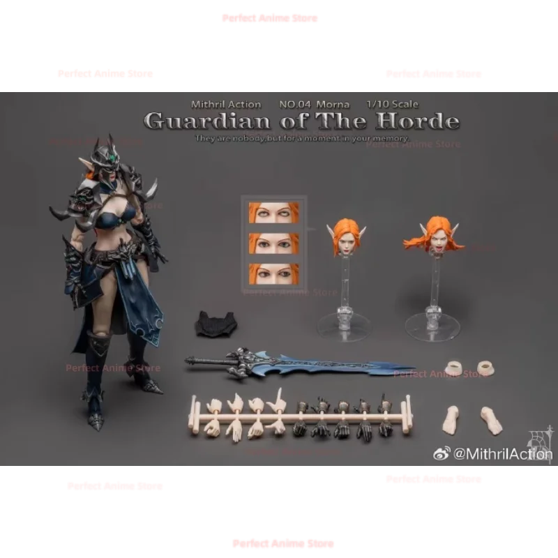 Mithril Studio Tribal Guard 04 Elf Swordswoman Morna Mona 7 inches