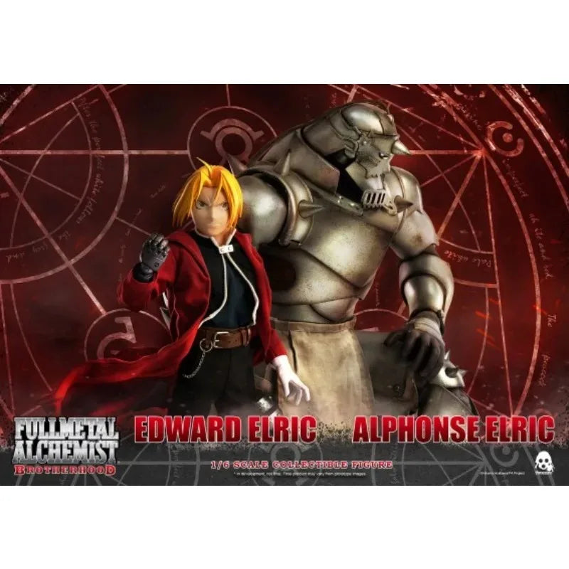 Threezero Original FigZero Series FULLMETAL ALCHEMIST Anime Action Figure Collectible Model Toys Ornaments Gifts for Boys