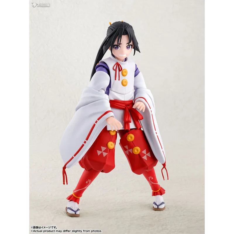 Bandai Genuine S.H.Figuarts Anime Figure Hōjō Tokiyuki 135mm Action Figure Toys for Boys Kids Gift Collectible Model Ornaments