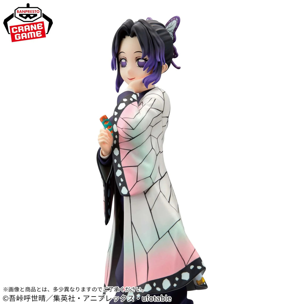 In Stock Original BANPRESTO GLITTER&GLAMOURS Demon Slayer Shinobu Kocho Figure Anime Model Genuine Boxed Toy
