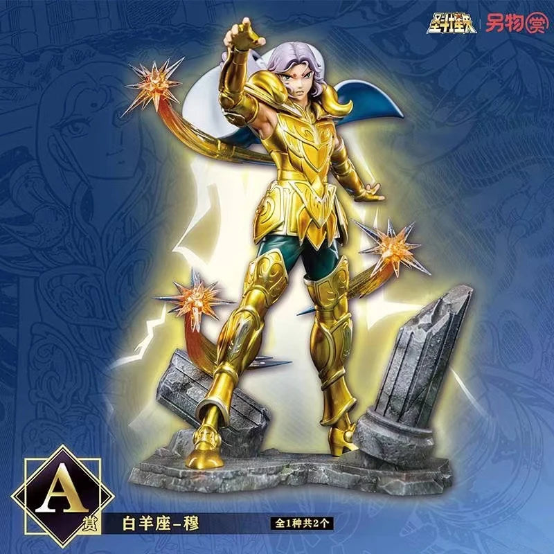Original Genuine Bandai Saint Seiya Myth Cloth Aries No Muu Dragon Shiryu Final Death Mask Aldebaran  Model Toys Gifts