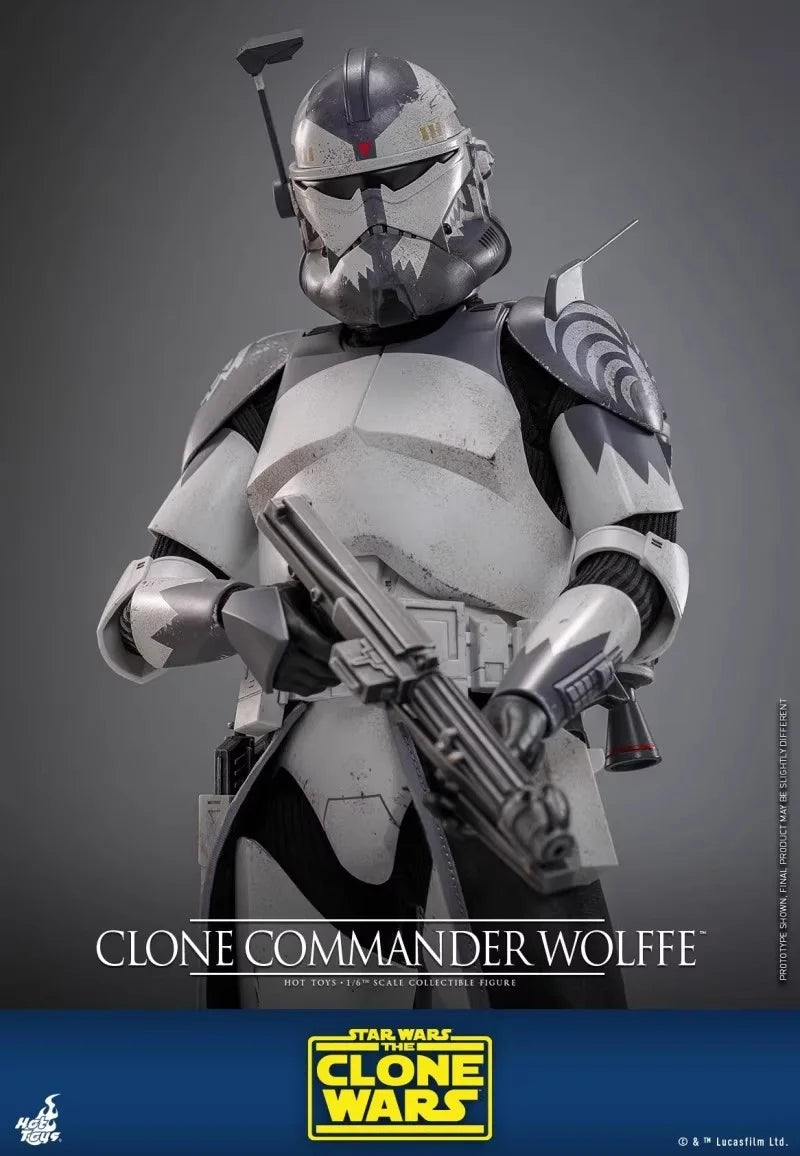 Collectible Hot Toys TMS141 1/6 Scale Male Soldier Wolffe Shape Restoration Full Set 12in Action Figure Model Toys For Fans Gift