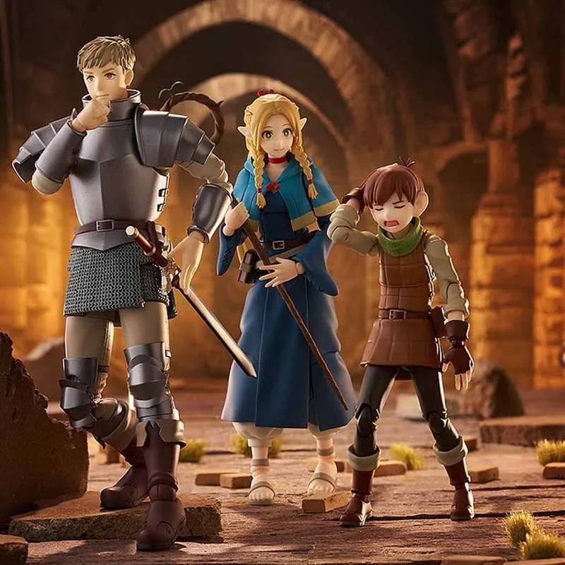 Good Smile Original Max Factory Delicious in Dungeon figma Anime Figure Laios 631 Chilchuck 652 Marcille 633 Action Figure Toys