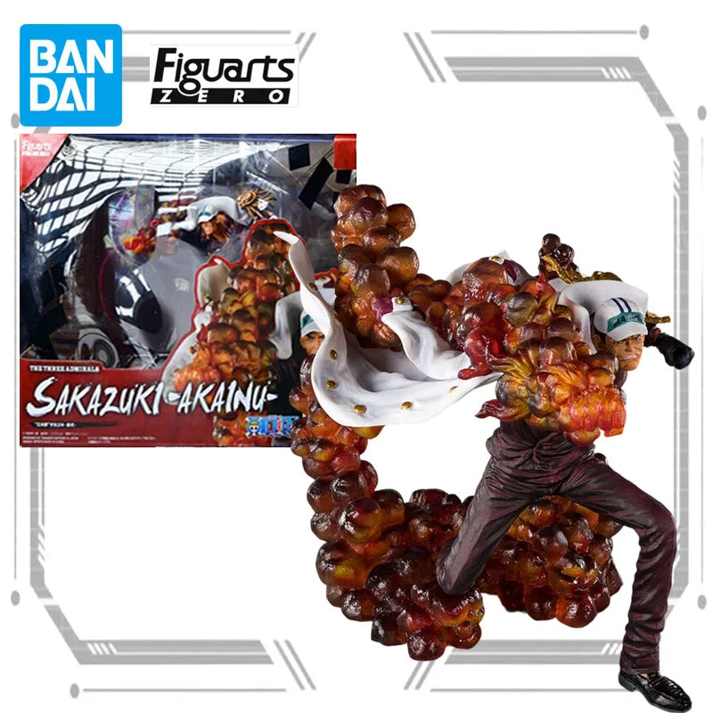 Bandai Original Modellbausatz Figuarts Zero Sakazuki Akainu &amp; Borsalino Kizaru – Anime-Actionfiguren-Modellspielzeug – Geschenkidee für Jungen
