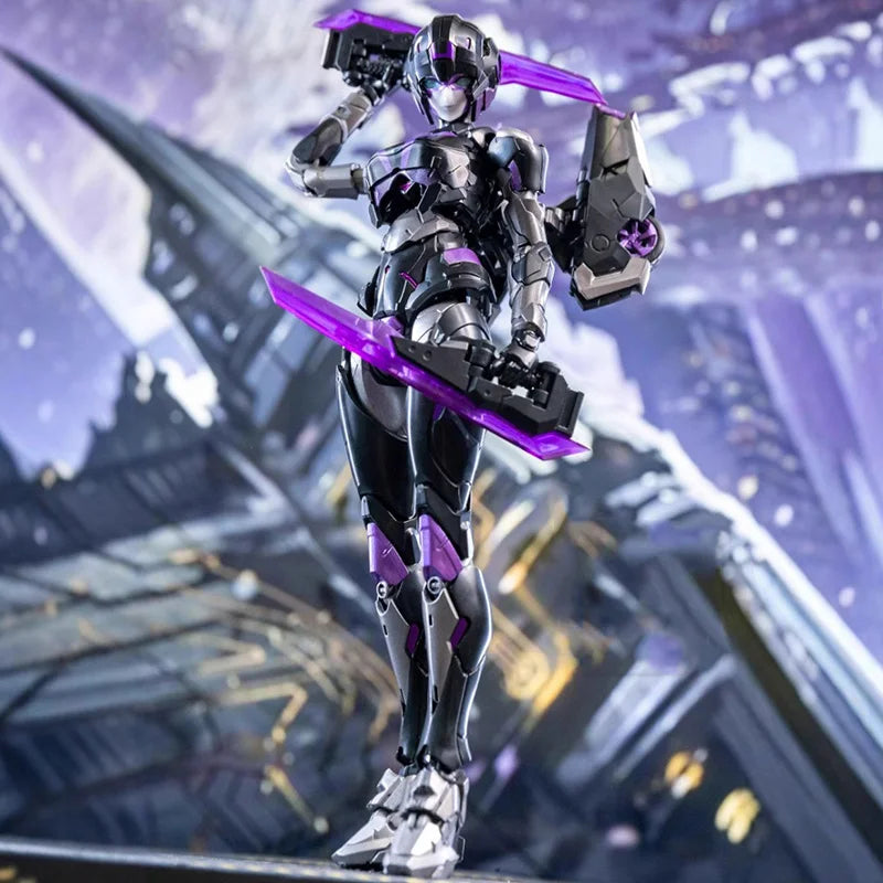 In Stock M66337 Transformation Robot Model Charmaine M Darkened Skye Arcee Anime Action Figures KO Riobot Assembly Boy Boys Gift