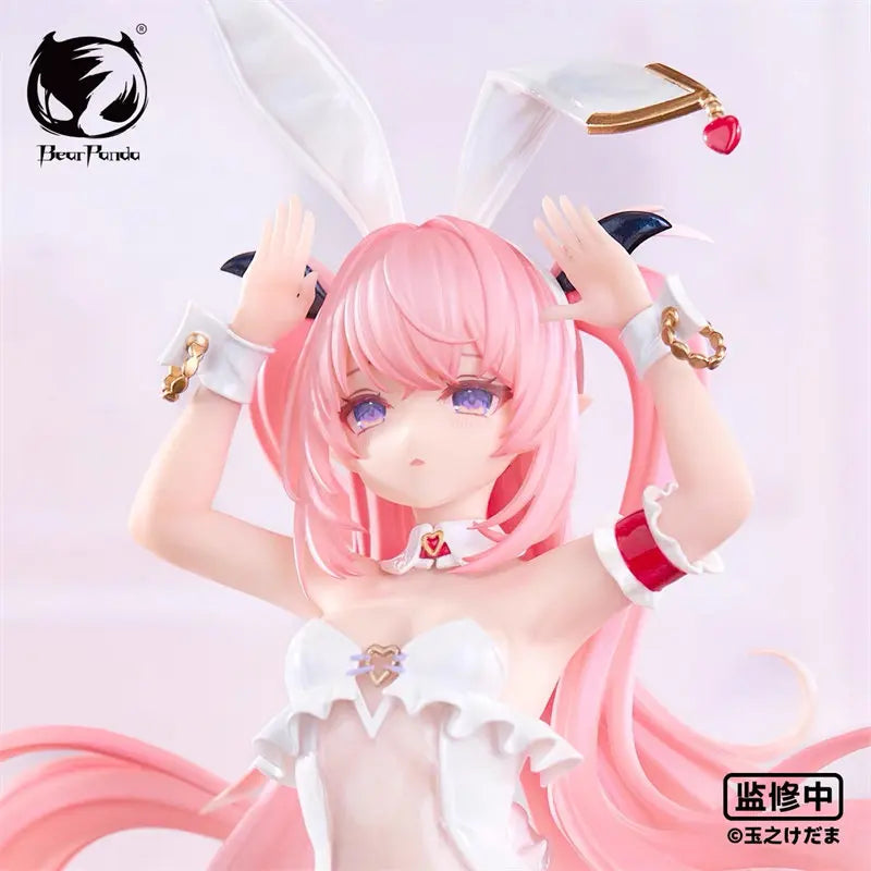 Bear Panda 1/6 Scale Lulum & Kuromu Bunny Girl Double Set - Mao Yu Milk Anime Action Figure, Collection Display Model
